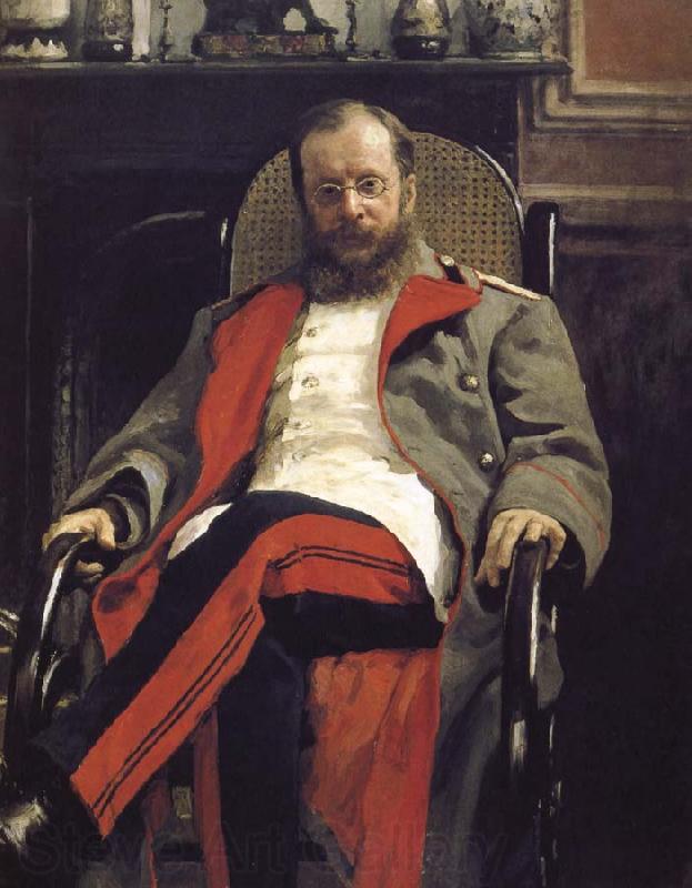 Ilia Efimovich Repin Portrait of a man sitting Spain oil painting art